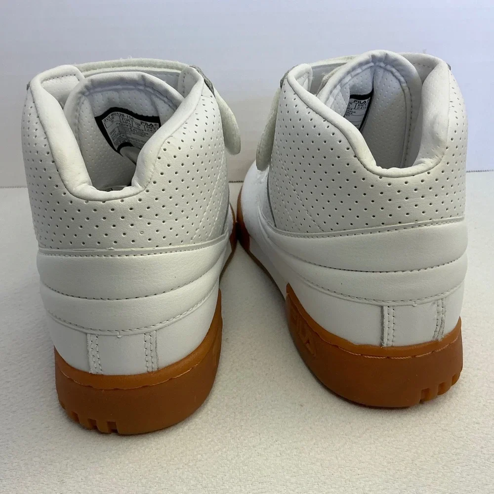 Fila Original Fitness Mid Womens White Gum Sole Sneakers 3VF80128-156 Size 6‎